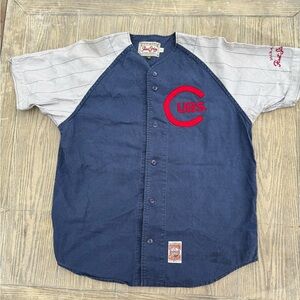 Cooperstown vintage Cubs medium baseball jersey